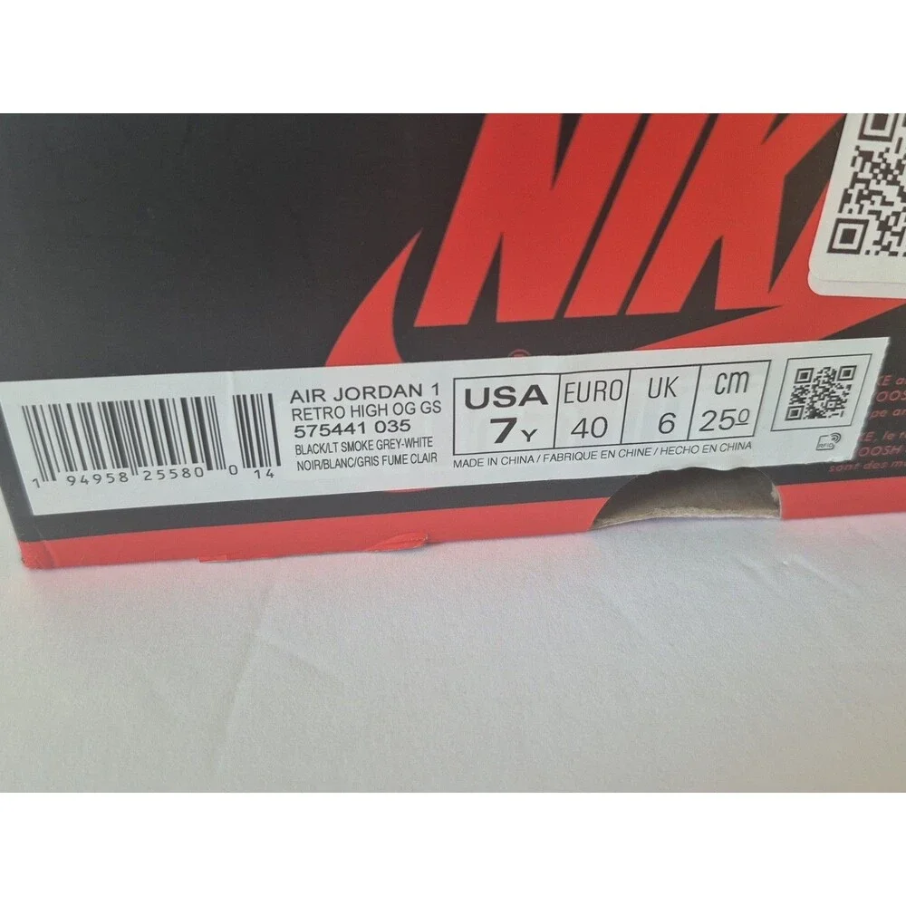 Size 7Y- Jordan 1 Retro OG GS High 575441-035